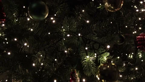 Christmas lights and decorations Stock Footage 221520850