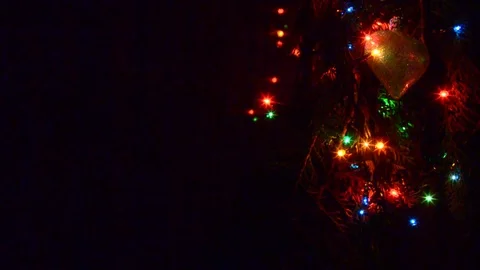 Christmas lights are a classic symbol. Stock Footage 82271069