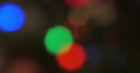 Christmas Lights Background Stock Footage 54205467