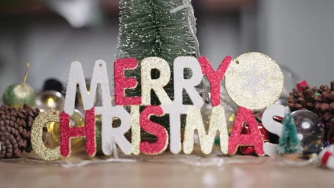 Christmas lights background Stock Footage 161593431