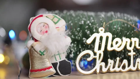 Christmas lights background Stock Footage 161597419