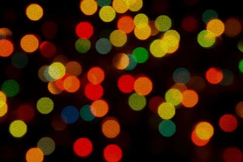 Christmas lights background Stock Illustration