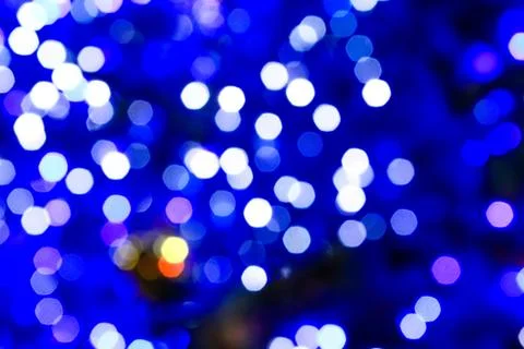 Christmas lights background Stock Photos