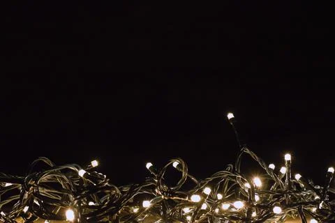 Christmas lights as background 스톡 사진