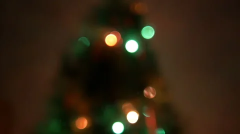 Christmas Lights Bokeh 4 Stock Footage 45913068