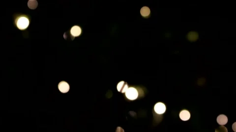 Christmas Lights Bokeh Background Stock Footage 168039429