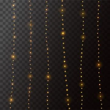Christmas Lights Concept Stock Illustration