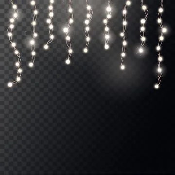 Christmas lights concept Stock Illustration