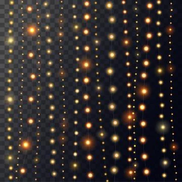 Christmas lights concept Stock Illustration