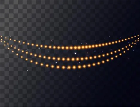 Christmas lights concept Illustrazione stock