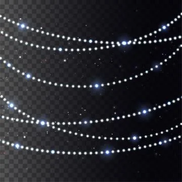 Christmas lights concept Stock Illustration