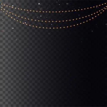 Christmas lights concept Stock Illustration