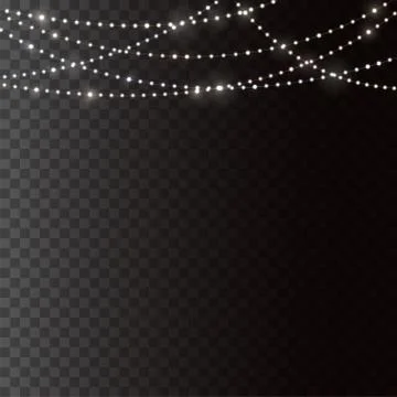 Christmas lights concept Stock Illustration
