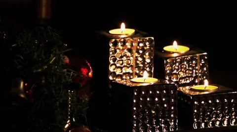 Christmas lights Deco Stock Footage 28153774