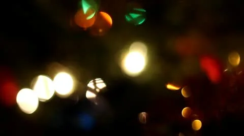 Christmas lights Video stock 10574843
