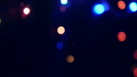 Christmas  lights Stock Footage 12476684