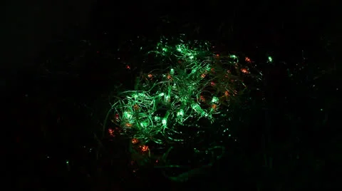 Christmas lights Stock Footage 22925152