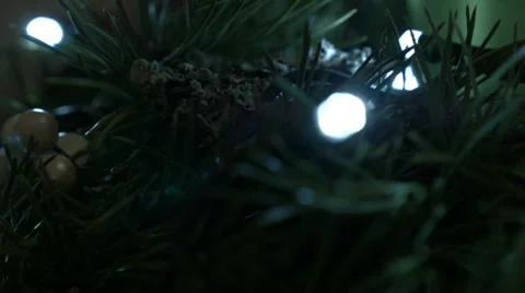 Christmas lights Stock Footage 33463439