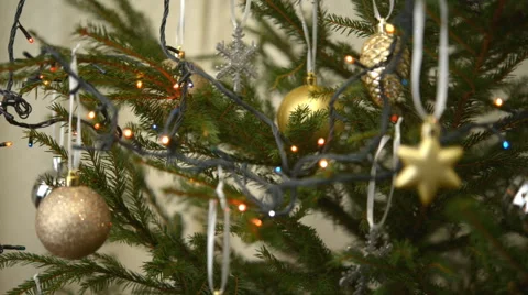 Christmas lights Video stock 44351494