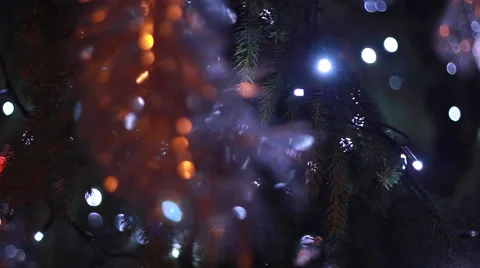 Christmas lights 스톡 동영상 46005290