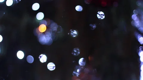 Christmas lights 库存影片 46005307