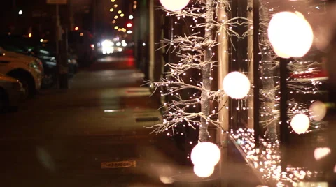 Christmas lights Stock Footage 46005763