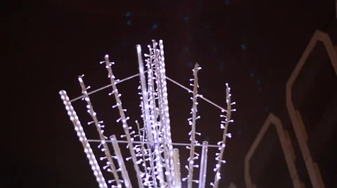 Christmas lights Stock Footage 46006802