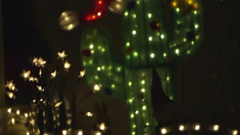 CHRISTMAS LIGHTS Stock Footage 82164947