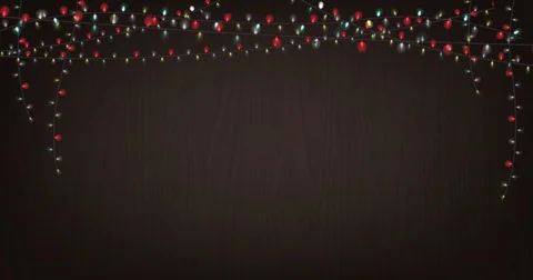 Christmas lights Stock Footage 82615185