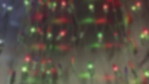 Christmas lights Stock Footage 98853728