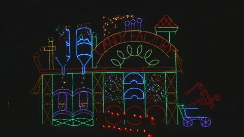 Christmas lights Stock Footage 100091920