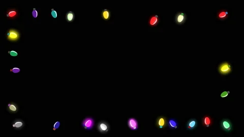 Christmas Lights Stock-Footage 121943483