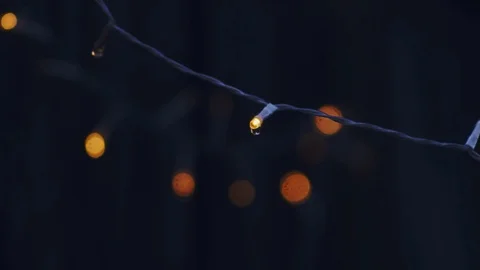 Christmas Lights Stock Footage 126876970