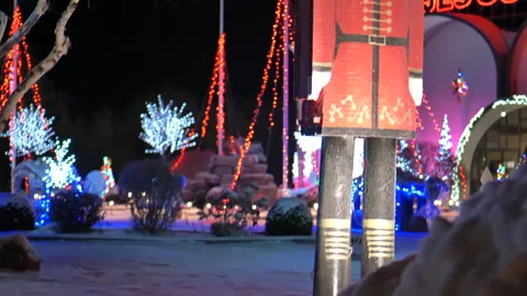 Christmas lights Stock Footage 166740576