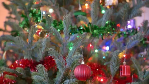 Christmas lights Stock Footage 166740662