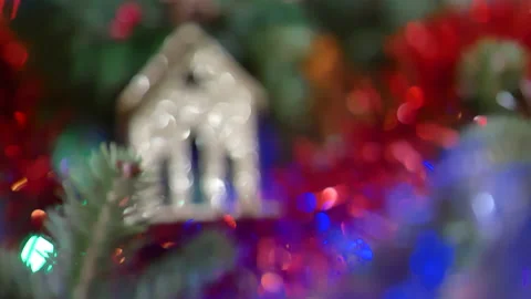 Christmas lights Stock Footage 166740753