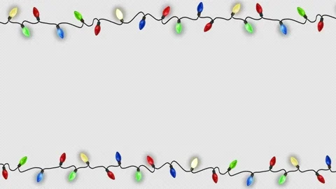 Christmas Lights Stock Footage 167334794