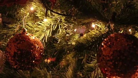 Christmas Lights Stock Footage 221653494