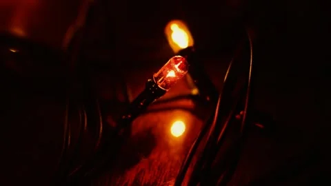 Christmas lights Stock Footage 247391141