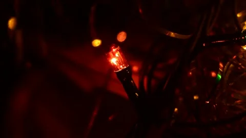 Christmas lights Stock Footage 247394637