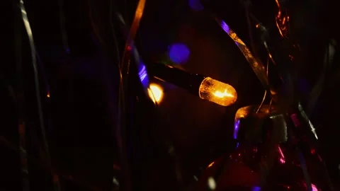 Christmas lights Stock Footage 249999550
