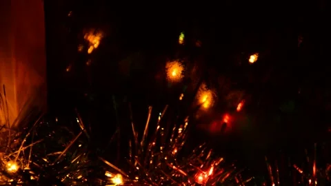 Christmas lights Stock Footage 250010083