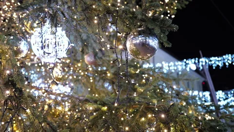 Christmas lights Stock Footage 290194818