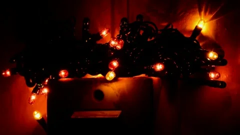 Christmas lights Stock Footage 291376177