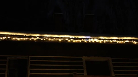 Christmas lights 스톡 동영상 327541615