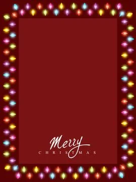 Christmas lights Stock Illustration