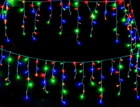 Christmas lights Stock Illustration