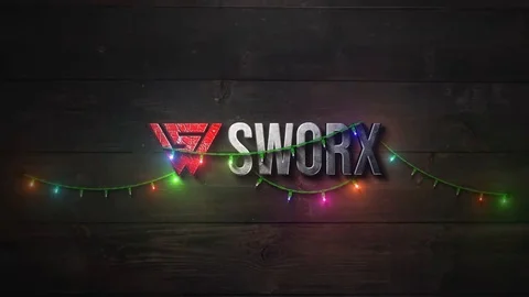CHRISTMAS LIGHTS LOGO INTRO Stock After Effects