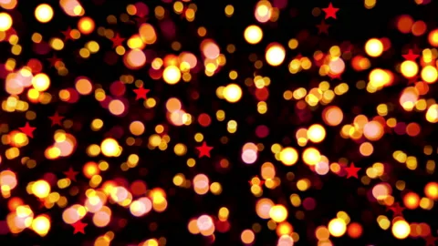 Christmas Lights Loop Background 3  Stock-Footage 165807268