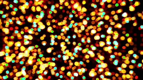 Christmas Lights Moving Loop Background 7  Stock-Footage 165811542